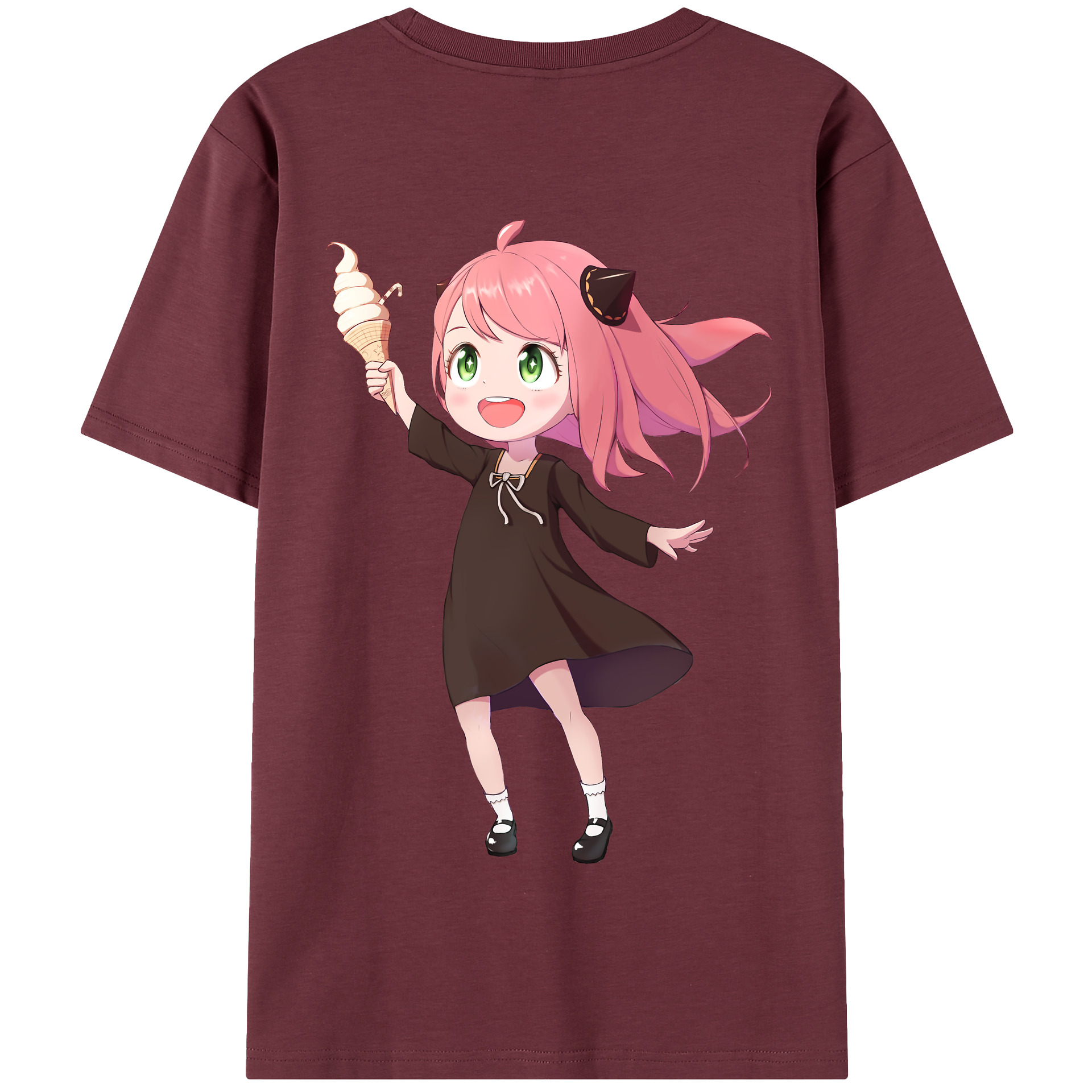 （画像用） SPY×FAMILY间谍家家酒 綿100％半袖Tシャツ（背面プリント）